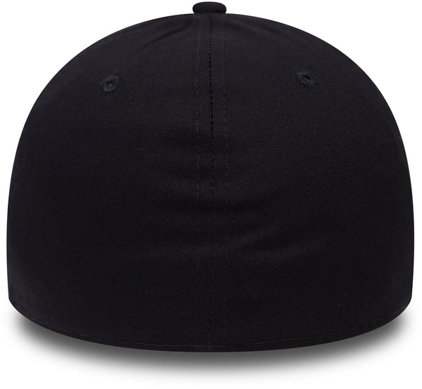 New York Yankees New Era 39Thirty Essential Black Stretch Baseball Cap - lovemycap