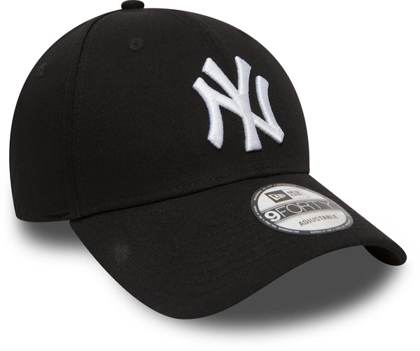 New York Yankees New Era 9Forty League Basic Black Baseball Cap