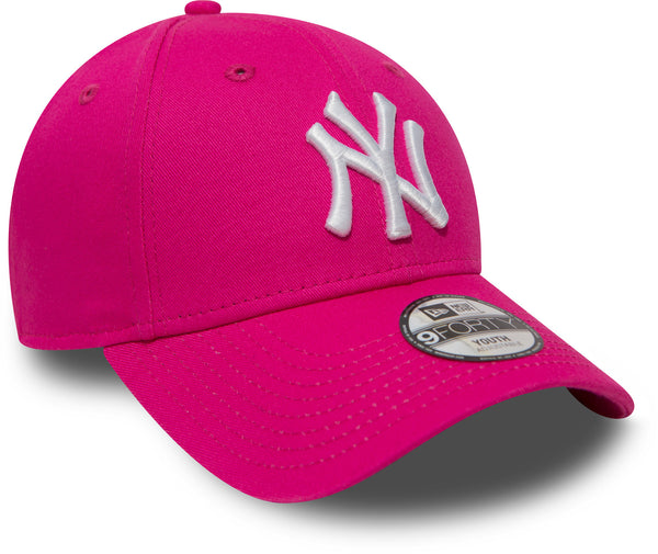 New York Yankees New Era 9Forty Kids Pink Baseball Cap - lovemycap