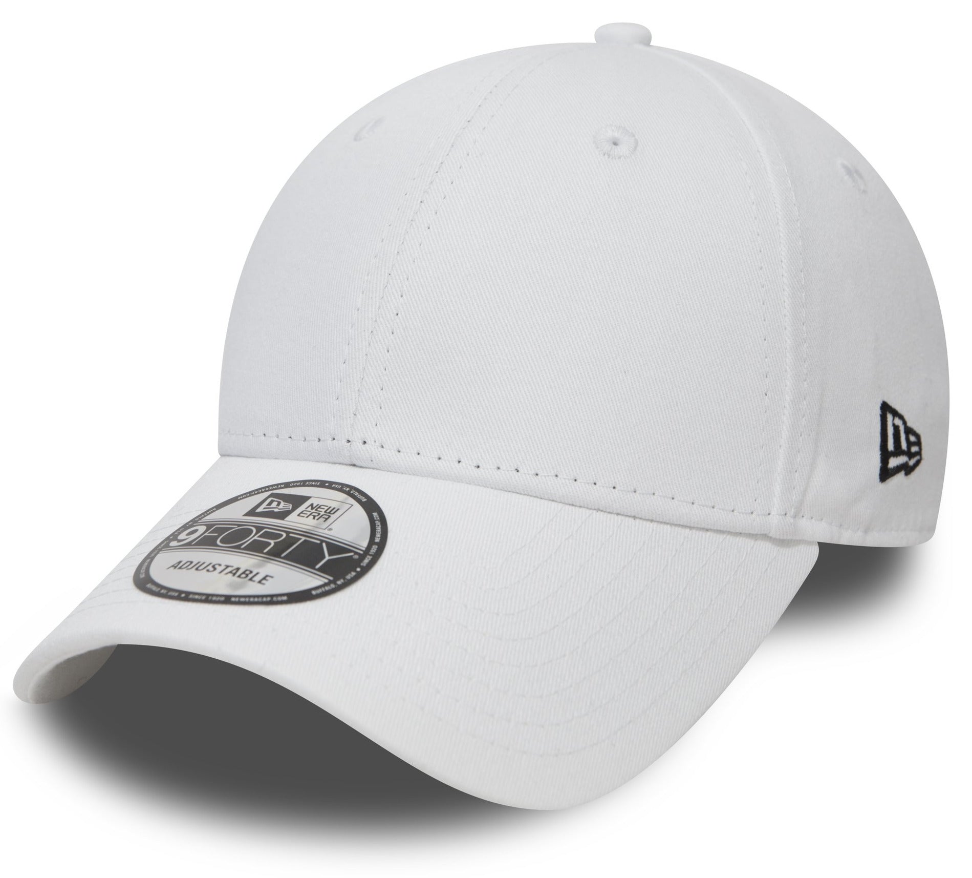 Ongrijpbaar Vijf Spijsverteringsorgaan New Era 940 Basic Adjustable White Baseball Cap – lovemycap