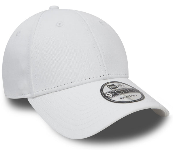 New Era 940 Basic Adjustable White Baseball Cap - lovemycap