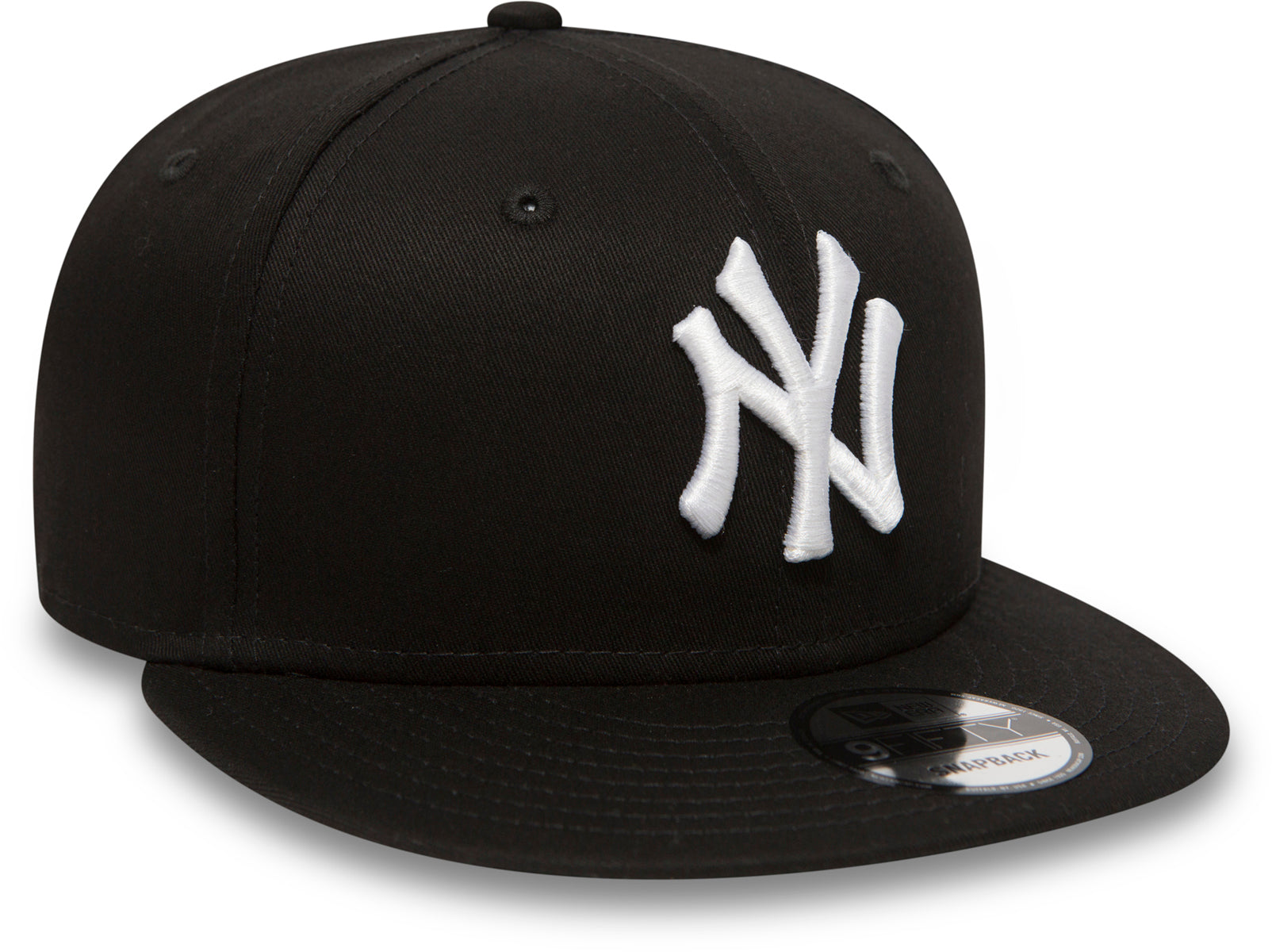 New York Yankees MLB Nantasket Captain Snapback Cap in Black