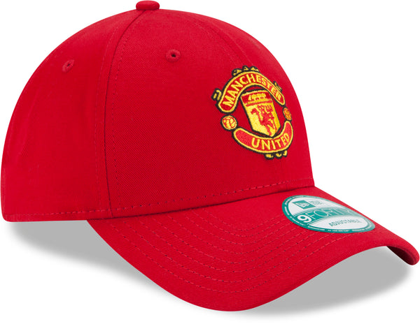 Manchester United FC New Era 9Forty Team Basic Red Cap - pumpheadgear, baseball caps