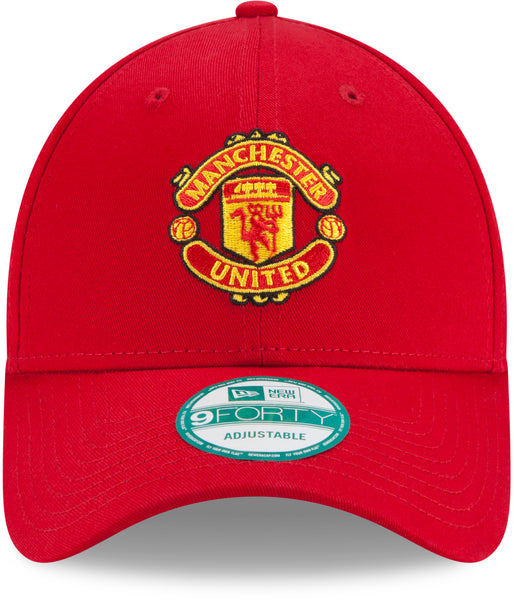Manchester United FC New Era 9Forty Team Basic Red Cap - pumpheadgear, baseball caps
