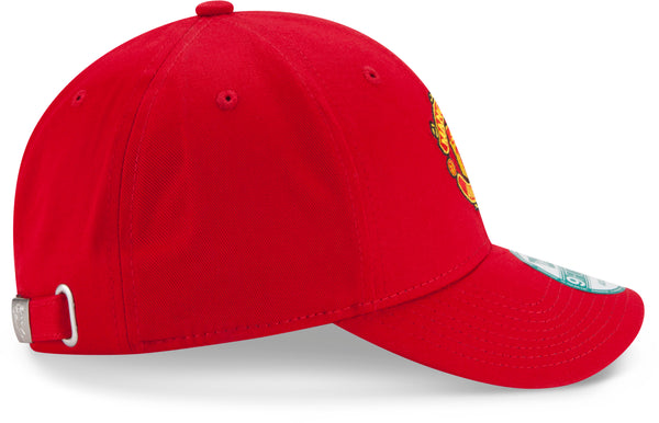 Manchester United FC New Era 9Forty Team Basic Red Cap - pumpheadgear, baseball caps