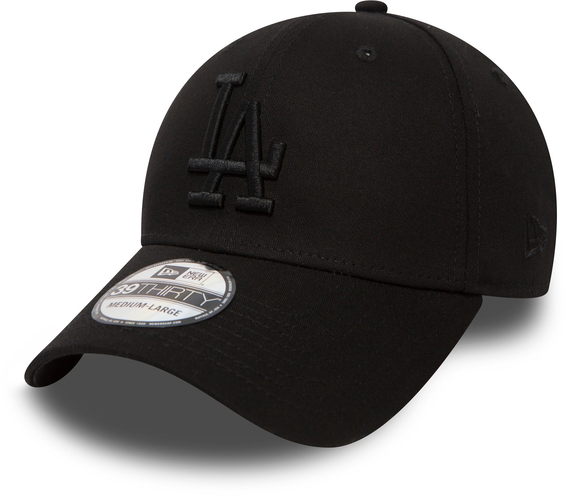 Los Angeles Dodgers New Era 3930 League Essential All Black