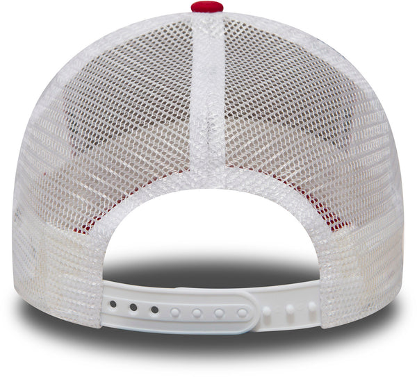 New York Yankees New Era Red Clean A-Frame Trucker Cap - lovemycap