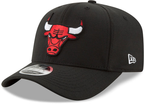 Chicago Bulls New Era 950 Black Stretch Snapback Cap - pumpheadgear, baseball caps