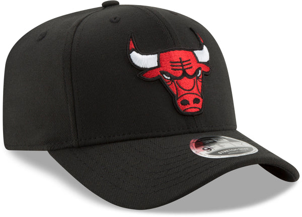 Chicago Bulls New Era 950 Black Stretch Snapback Cap - pumpheadgear, baseball caps