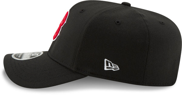 Boston Red Sox New Era 950 Black Stretch Snapback Cap - pumpheadgear, baseball caps