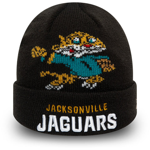 Jacksonville Jaguars New Era Infant Mascot NFL Knit Beanie (0 - 2 years) - pumpheadgear, baseball caps