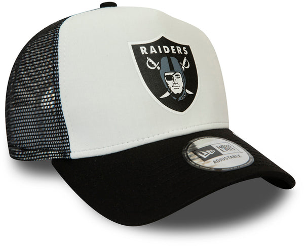 Las Vegas Raiders New Era NFL Team Colour Block Trucker Cap - pumpheadgear, baseball caps