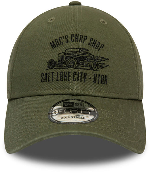 New Era 940 Motors Macs Chop Shop Baseball Cap - lovemycap