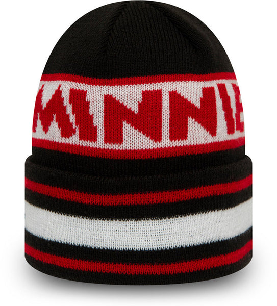 Minnie Mouse New Era Kids Disney Character Knit Beanie (Age 4 - 10 Years) - lovemycap