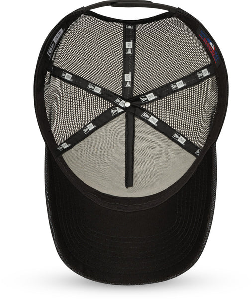 Los Angeles Dodgers New Era All Black Trucker Cap - lovemycap