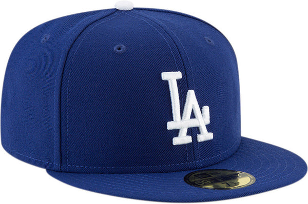 Los Angeles Dodgers New Era 5950 AC Performance Team Baseball Cap - lovemycap