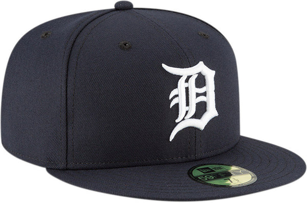 Detroit Tigers New Era 5950 AC Performance Team Baseball Cap - lovemycap