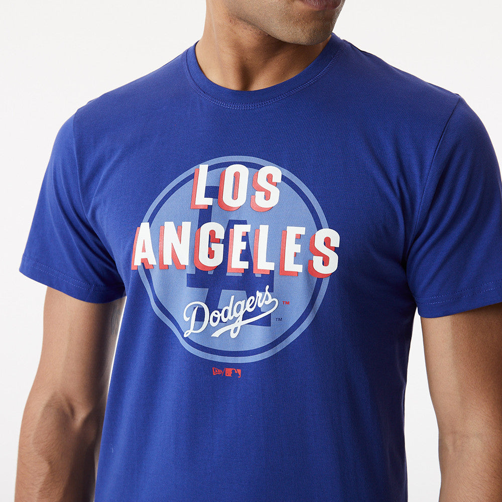 New era T-Shirt Mlb Los Angeles Dodgers Oversized Blue
