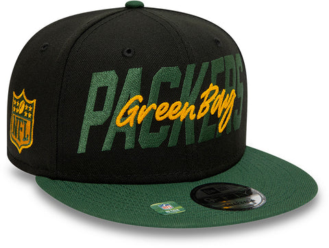 Green Bay Packers New Era 9Fifty NFL Draft 2022 Snapback Cap - lovemycap