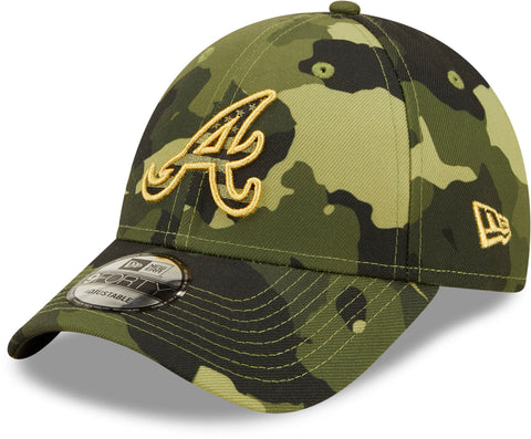 New Era 39Thirty TORONTO BLUE JAYS Military Camo Baseball Flex Armed Forces  Hat