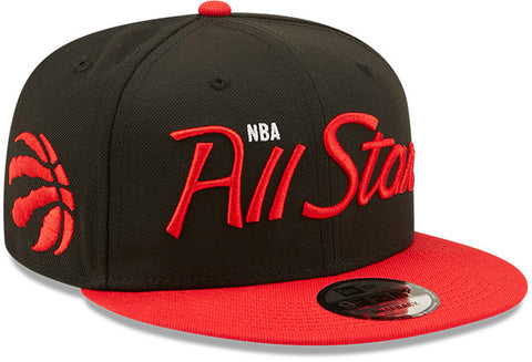 Toronto Raptors New Era 9Fifty NBA 2022 All Star Game Black Snapback Cap - lovemycap
