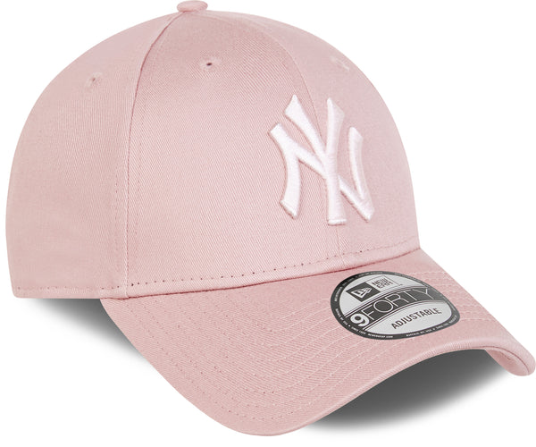NY Yankees New Era 9Forty Cotton Colour Dusty Rose Baseball Cap - lovemycap
