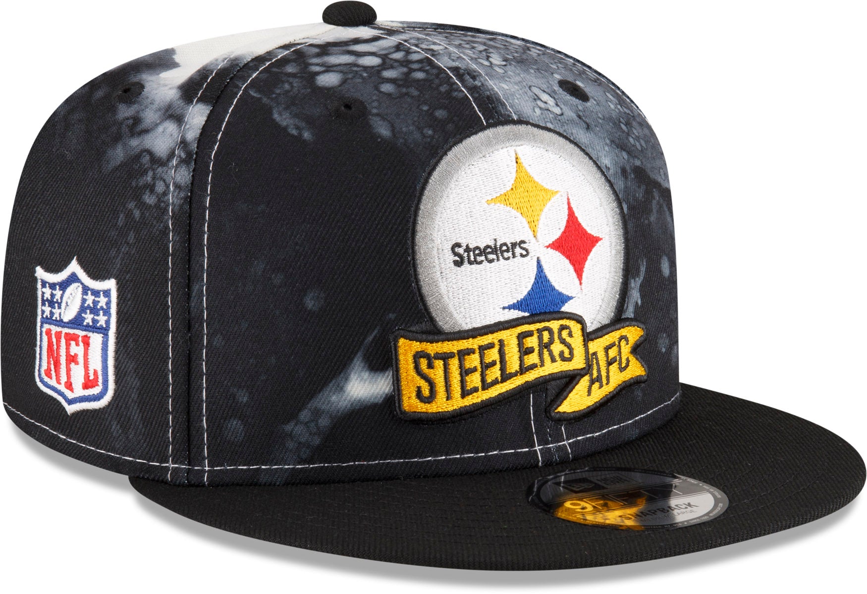 Pittsburgh Steelers New Era 9Fifty NFL22 Sideline Snapback Team Cap –  lovemycap