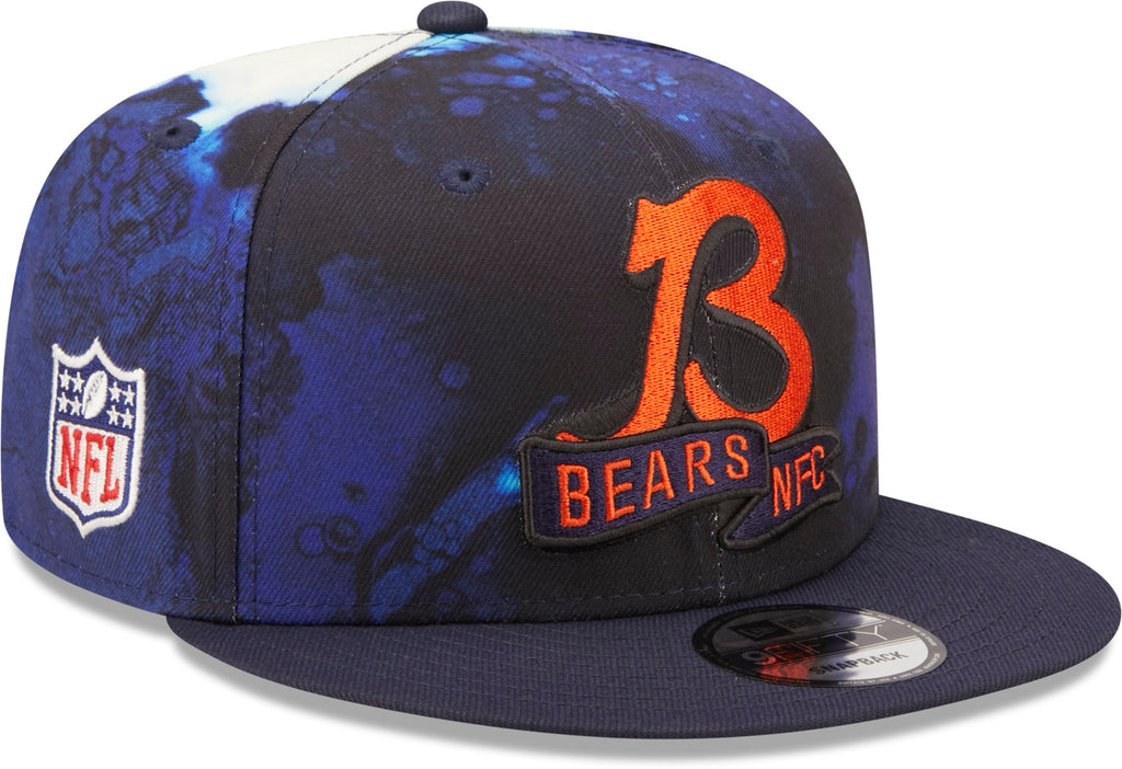 Chicago Bears New Era 9Fifty NFL22 Sideline Snapback Team Cap - lovemycap