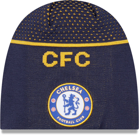Chelsea FC New Era Engineered Skull Knit Beanie - lovemycap