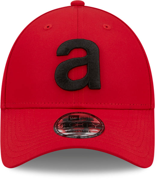 Aprilia Racing New Era 9Forty Tiger Undervisor Scarlet Cap - lovemycap