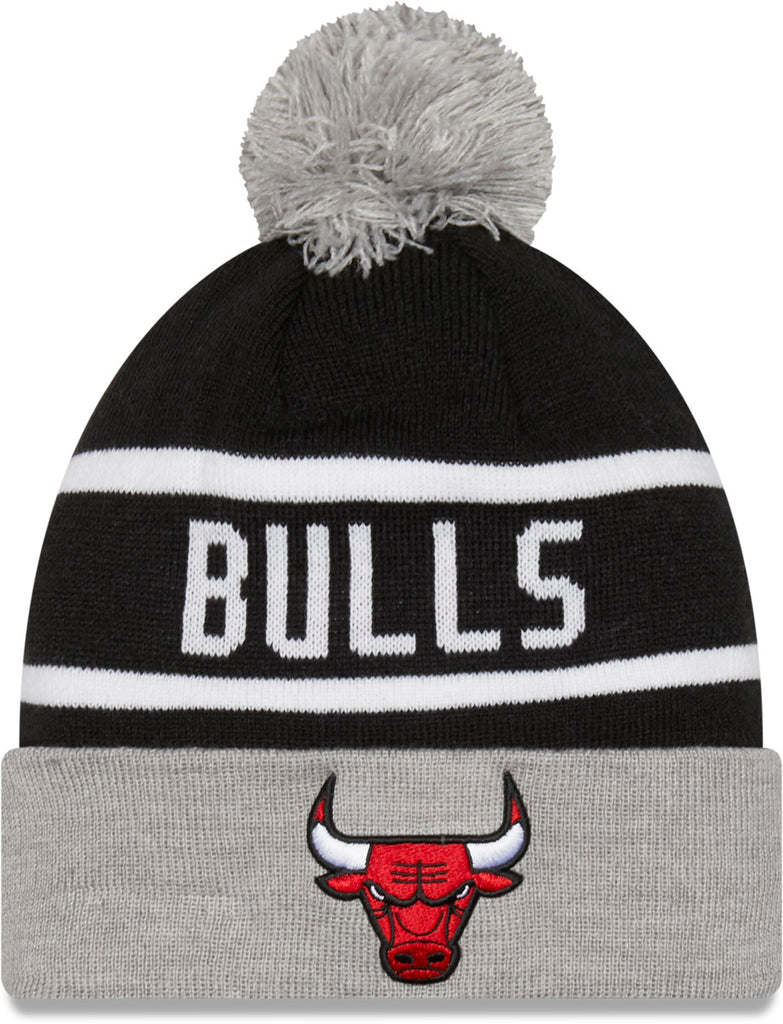Chicago Bulls New Era Jake Cuff NBA Team Bobble Hat - lovemycap