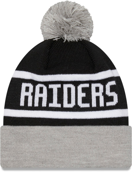 Las Vegas Raiders New Era Jake Cuff NFL Team Bobble Hat - lovemycap