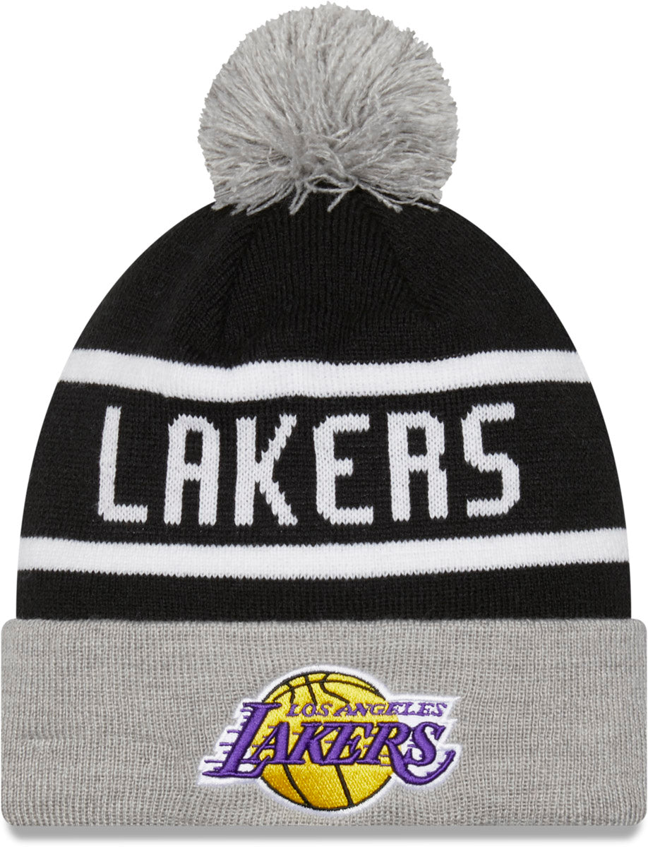 Los Angeles Lakers New Era Jake Cuff NBA Team Bobble Hat