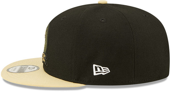 New Orleans Saints New Era 9Fifty NFL 2022 Salute To Service Snapback Cap - lovemycap