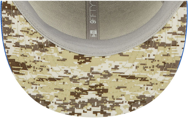 Los Angeles Rams New Era 9Fifty NFL 2022 Salute To Service Snapback Cap - lovemycap