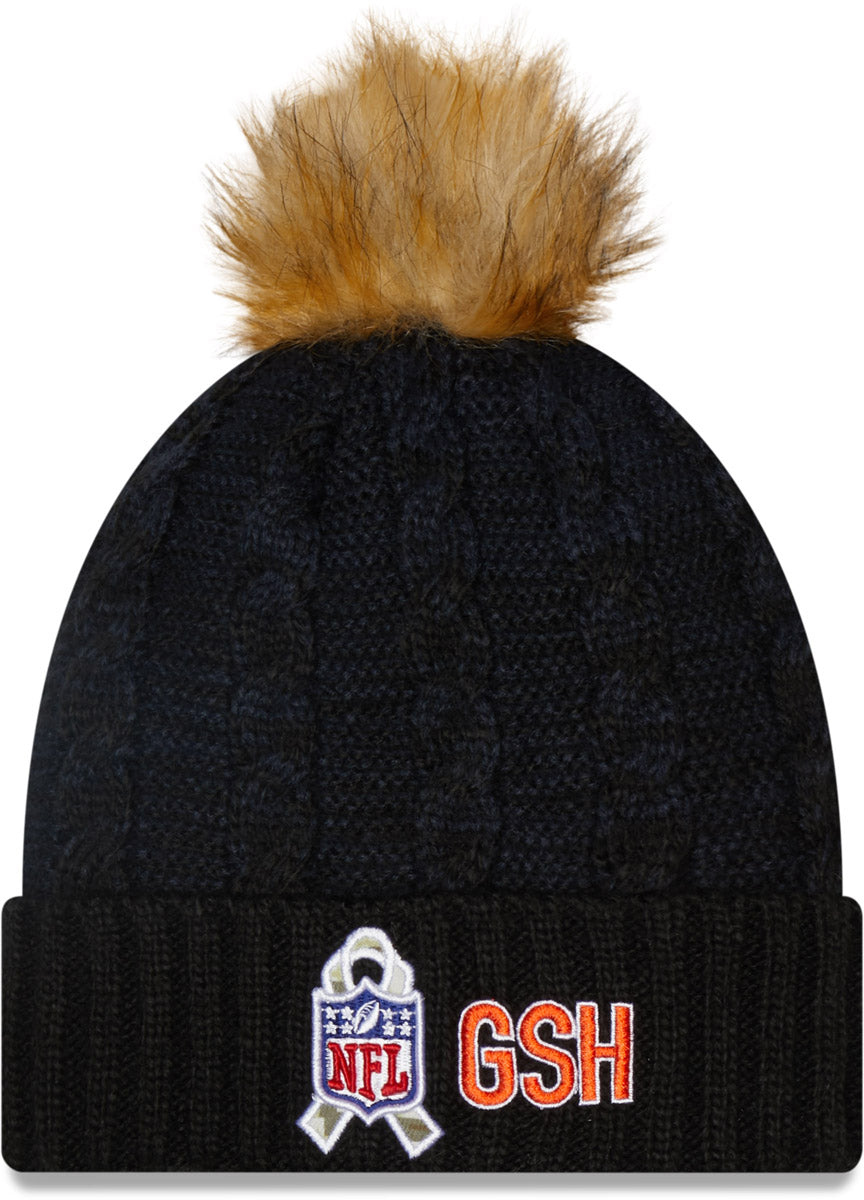 Chicago Bears New Era NFL 2022 Salute To Service Winter Knit Bobble Ha –  lovemycap