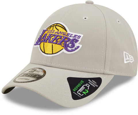 Los Angeles Lakers New Era 9Forty Repreve Grey NBA Team Cap - lovemycap