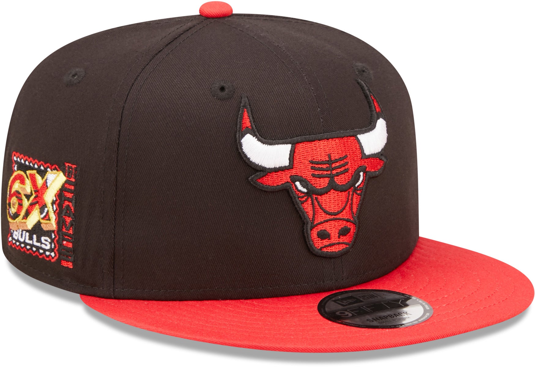 Chicago Bulls NBA Team Logo New Era snapback 9fifty red cap