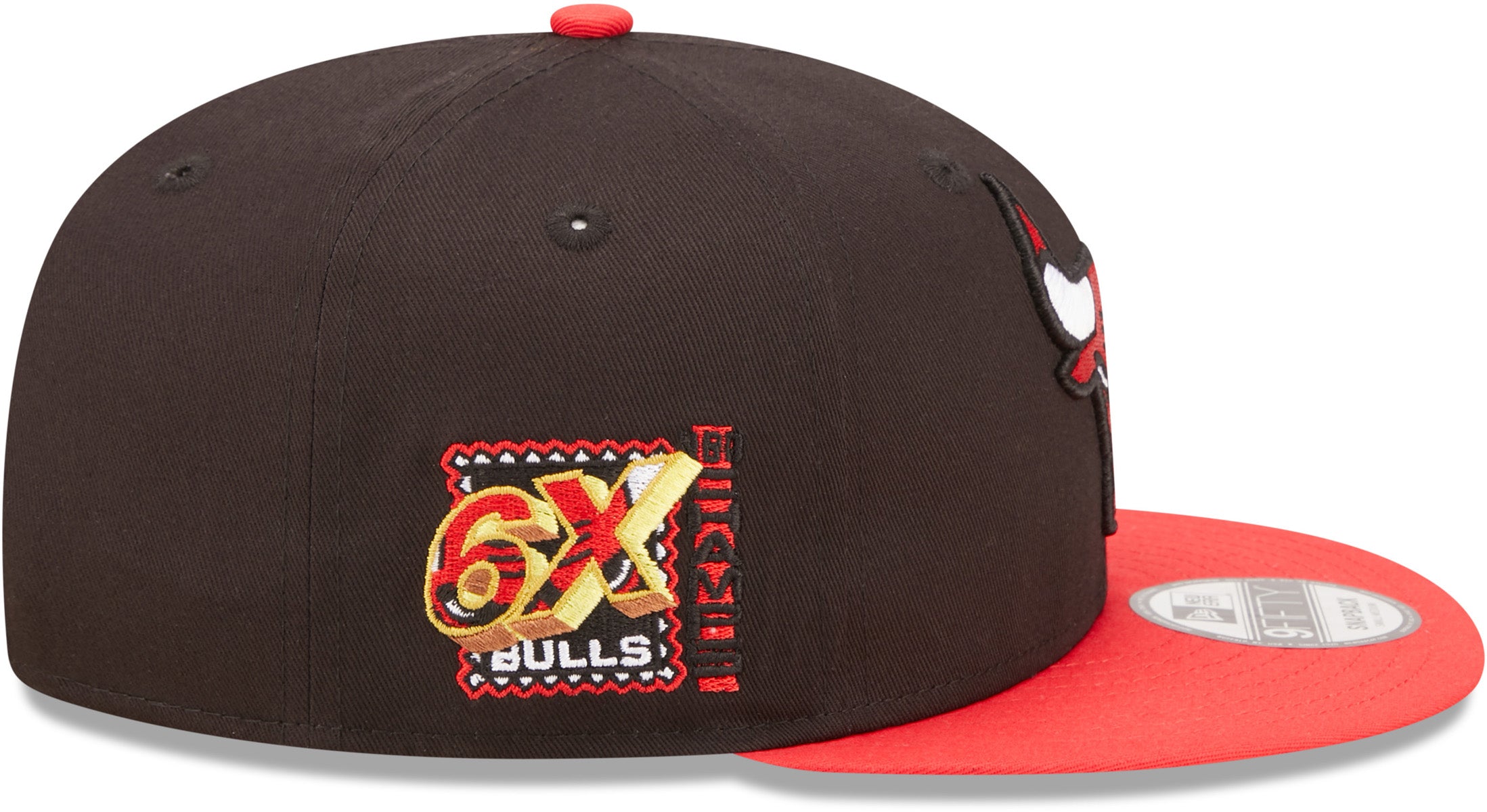 Chicago Bulls NBA Team Logo New Era snapback 9fifty red cap