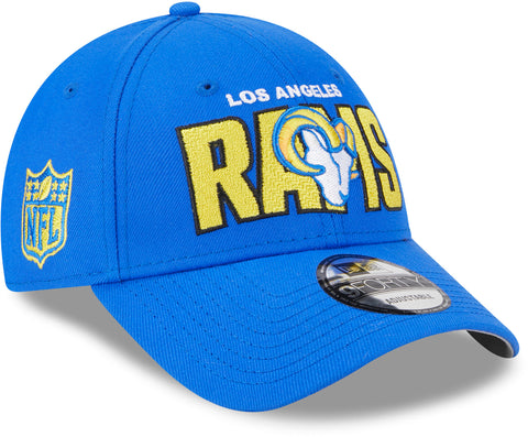 Los Angeles Rams NFL 2023 Draft New Era 9Forty CW Team Cap - lovemycap