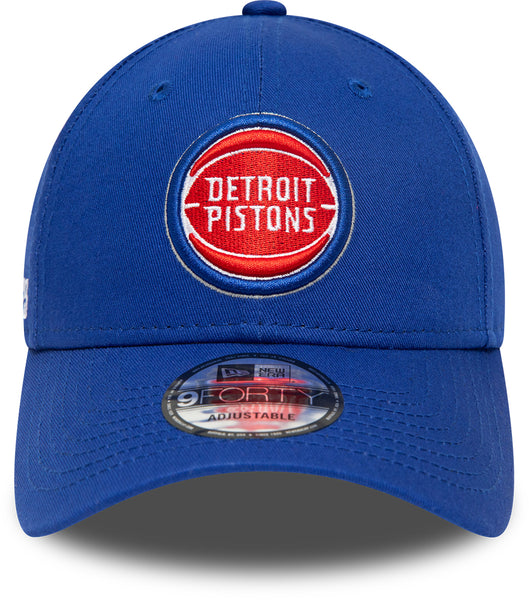 Detroit Pistons New Era 9Forty NBA Paris Game Team Cap - lovemycap