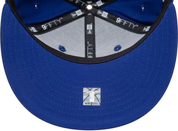 Detroit Pistons New Era 9Fifty NBA Paris Game Team Snapback Cap - lovemycap