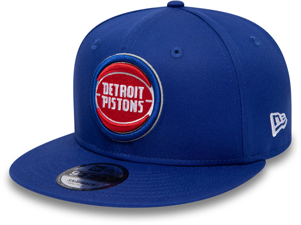 Detroit Pistons New Era 9Fifty NBA Paris Game Team Snapback Cap - lovemycap