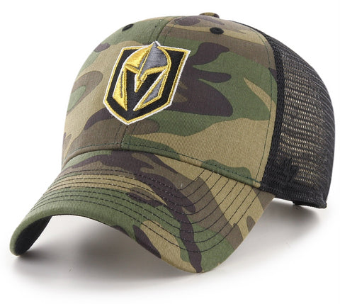 Vegas Golden Knights 47 Brand MVP Camo Branson NHL Trucker Cap - pumpheadgear, baseball caps
