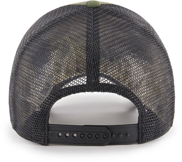 San Jose Sharks 47 Brand MVP Camo Branson NHL Trucker Cap - pumpheadgear, baseball caps