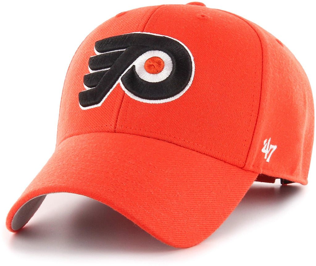 Philadelphia Flyers 47 Brand MVP Adjustable Orange NHL Cap - lovemycap