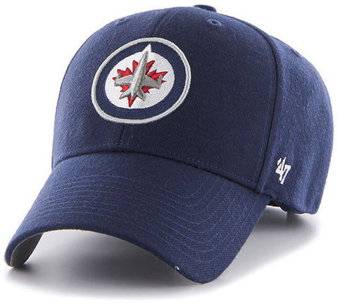 Winnipeg Jets 47 Brand MVP Adjustable NHL Cap - lovemycap