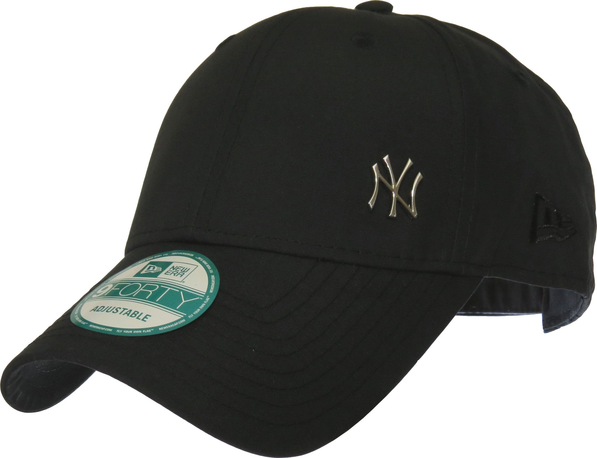 New York Yankees New Era 9Forty Flawless Black Baseball Cap