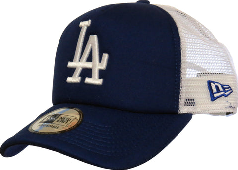 LA Dodgers New Era MLB Clean Trucker Royal Blue Cap - pumpheadgear, baseball caps