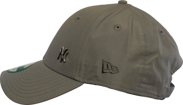 New Era 940 Flawless NY Logo Grey Baseball Cap - pumpheadgear, baseball caps